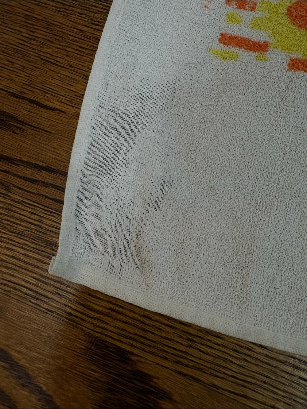 Vintage Franco Cool Mickey Beach/Bath Towel Walt Disney Production Flaws See Pic